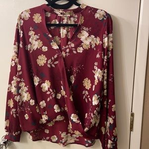 Long sleeve blouse worn once